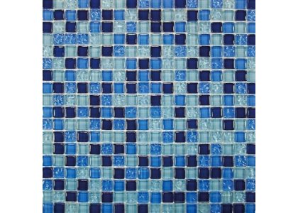 К/плитка мозаика blue drops 300х300