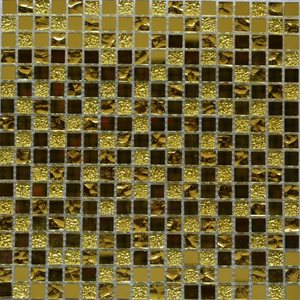 К/плитка мозаика mirror gold 300х300