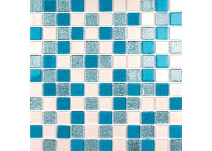 К/плитка мозаика shine blue 300х300