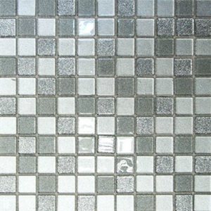 К/плитка мозаика shine silver 300х300