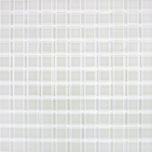 К/плитка мозаика white glass 300х300