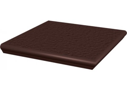 К/плитка natural brown ступень угловая duro 33х33 капинос