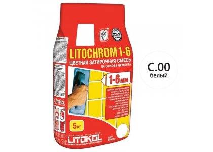 Расшивка litochrom c00 белый 5 кг