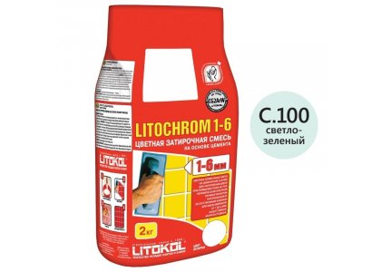 Расшивка litochrom c100 св-зеленый 2 кг