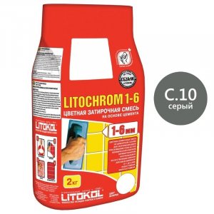 Расшивка litochrom c10 серый 2 кг