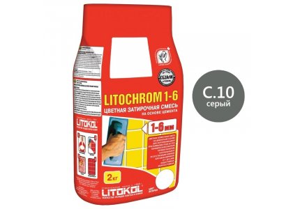 Расшивка litochrom c10 серый 2 кг