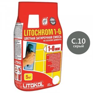 Расшивка litochrom c10 серый 5 кг