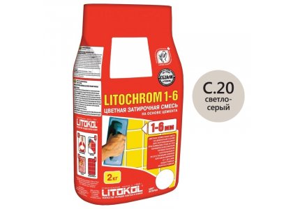 Расшивка litochrom c20 св-серый 2 кг