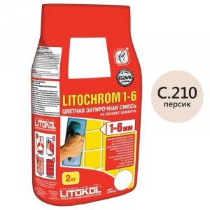 Расшивка litochrom c210 персик 2 кг