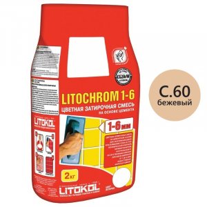 Расшивка litochrom c60 бежевый 2 кг