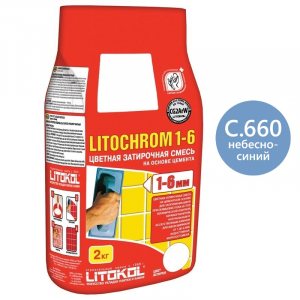 Расшивка litochrom c660 небесно-синий 2 кг