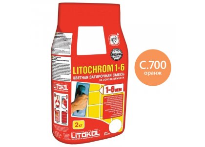 Расшивка litochrom c700 оранжевая 2 кг