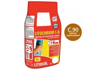 Расшивка litochrom c90 красно-коричневый 2 кг
