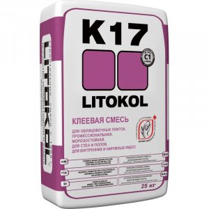 Клей д/кафеля litokol k17 25 кг