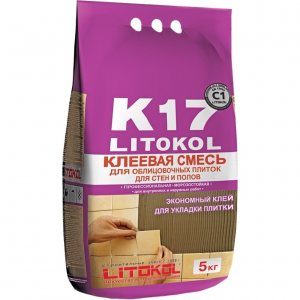 Клей д/кафеля litokol k17 5 кг