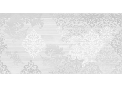 К/плитка grey shades вставка 29,8х59,8 gs2l051d белый узор